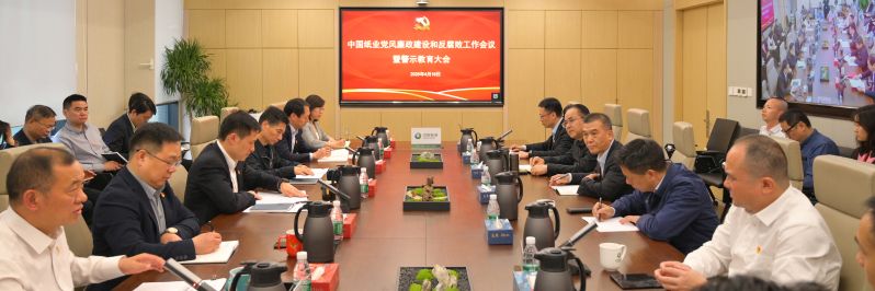 中國(guó)紙業(yè)黨委召開(kāi)2025年黨風(fēng)廉政建設(shè)和反腐敗工作會(huì)議暨警示教育大會(huì)